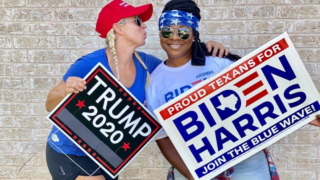Neighbors on opposing sides of politics show love can still live between them – WJXT News4JAX