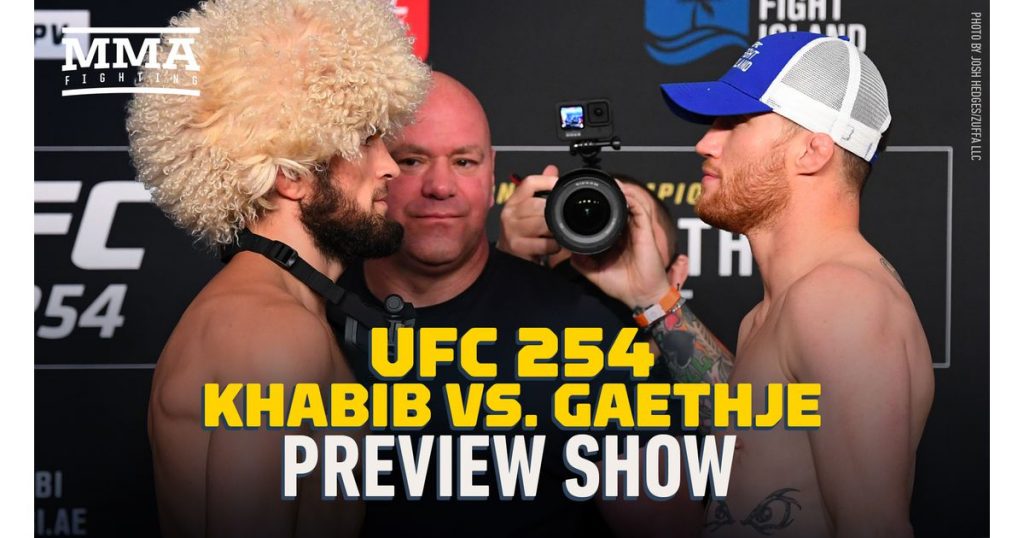 Video: UFC 254 preview show – MMA Fighting
