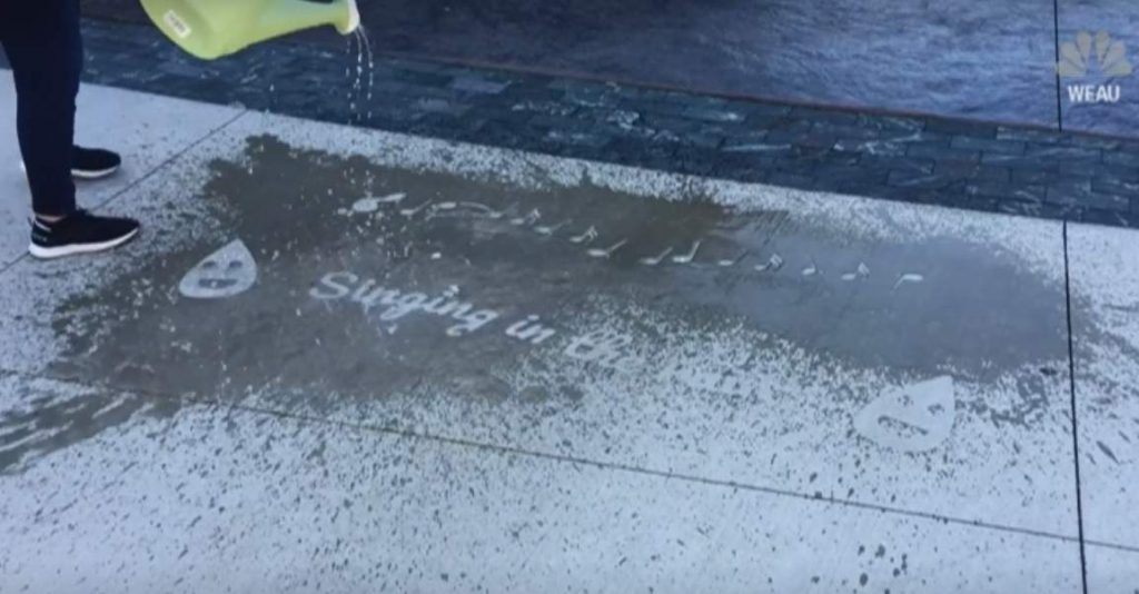 “Invisible” art brings rainy day smiles – KPRC Click2Houston