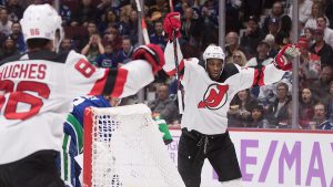 Devils Edge Islanders 2-1 in NHL Preseason Opener Devils Edge Islanders 2-1 in NHL Preseason Opener