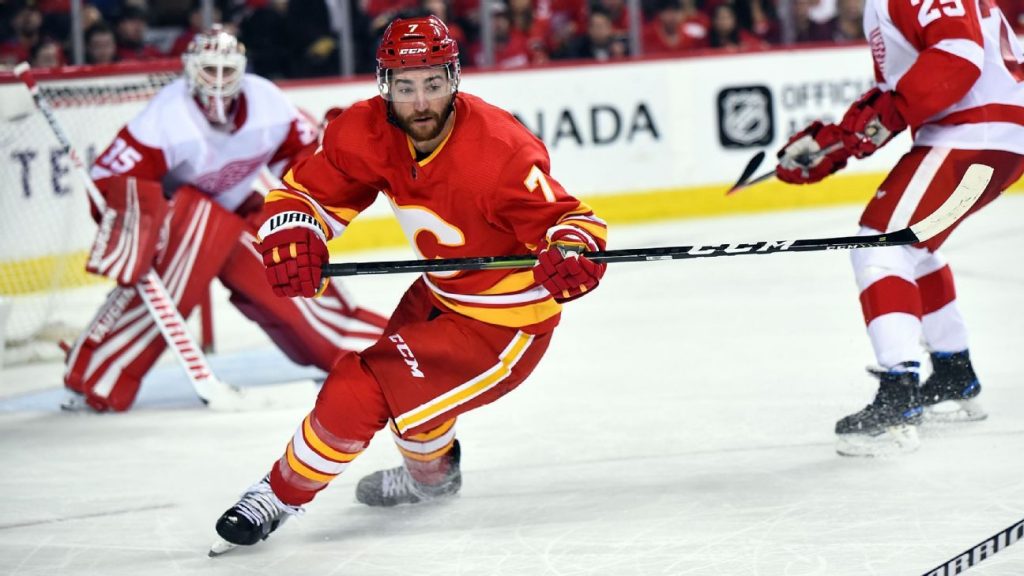 Toronto Maple Leafs signing former Calgary Flames defenseman T.J. Brodie Toronto Maple Leafs signing former Calgary Flames defenseman T.J. Brodie