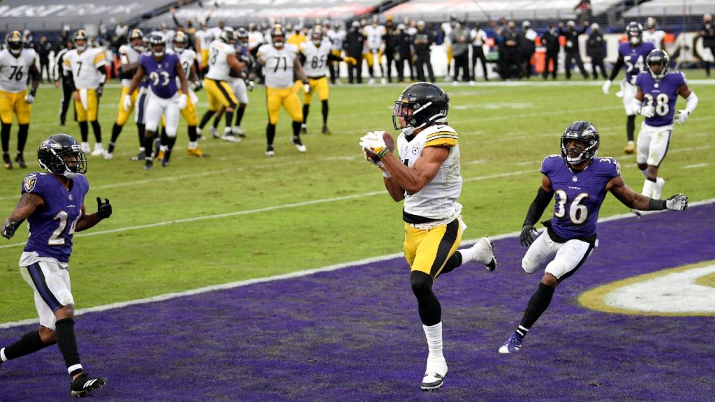 Claypool’s late TD helps Steelers rally past rival Ravens, stay undefeated – Sportsnet.ca