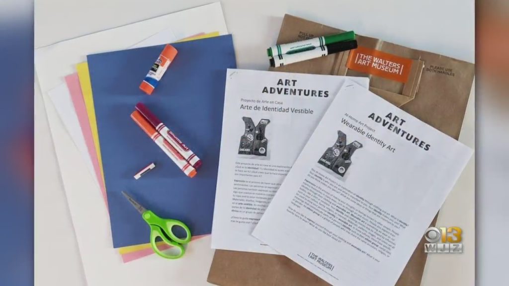 Walters Art Museum Gives Out Another Round Of Free Art Kits To Area Kids – CBS Baltimore