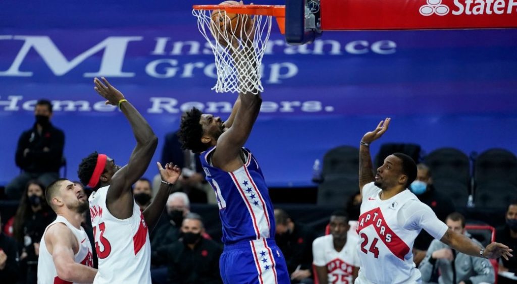 Raptors struggle to find answer to Embiid without Gasol, Ibaka – Sportsnet.ca