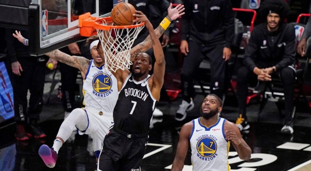 Kevin Durant returns for 22 points post-injury as Nets rout Warriors – Sportsnet.ca