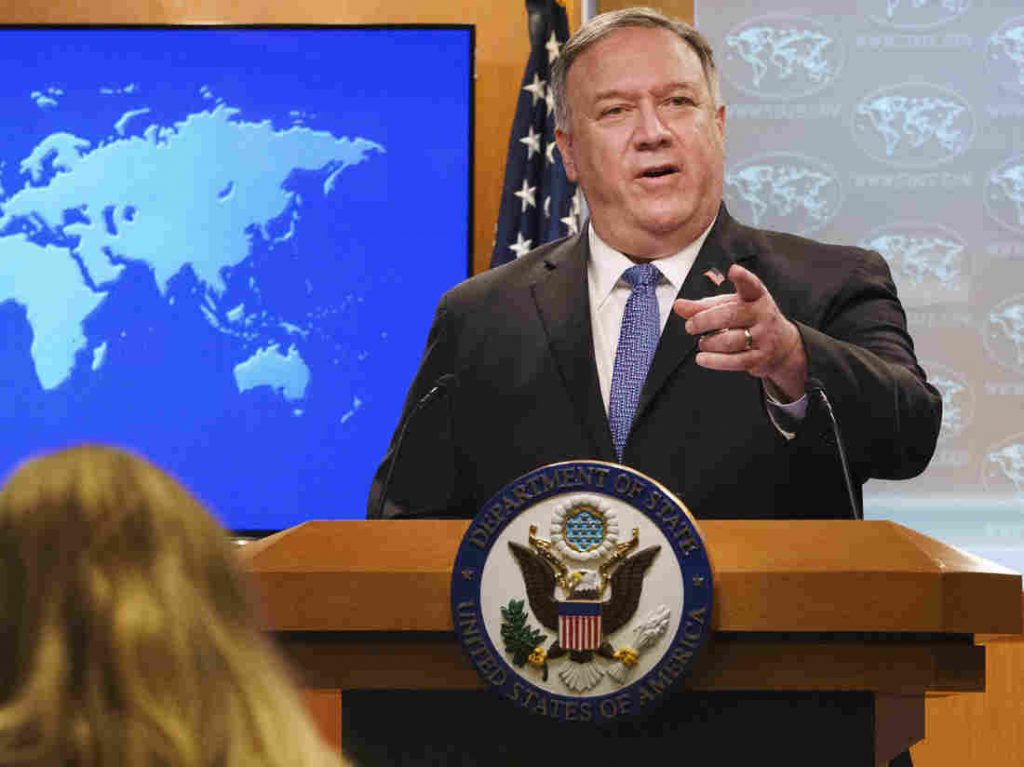 Pompeo's Legacy Of Partisanship And Wading Into Political Waters – NPR