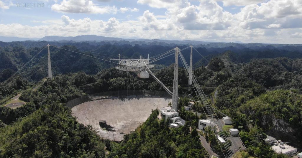 Watch unreal drone footage of Arecibo Observatory's catastrophic collapse – CNET