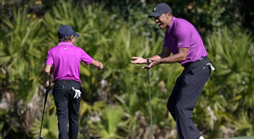 Tiger’s son Charlie Woods drains eagle at PNC Championship – Sportsnet.ca