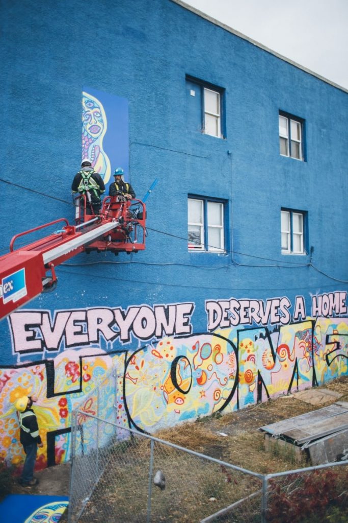 These artists have fought for years to show how vital street art is, and the pandemic proved it – CBC.ca