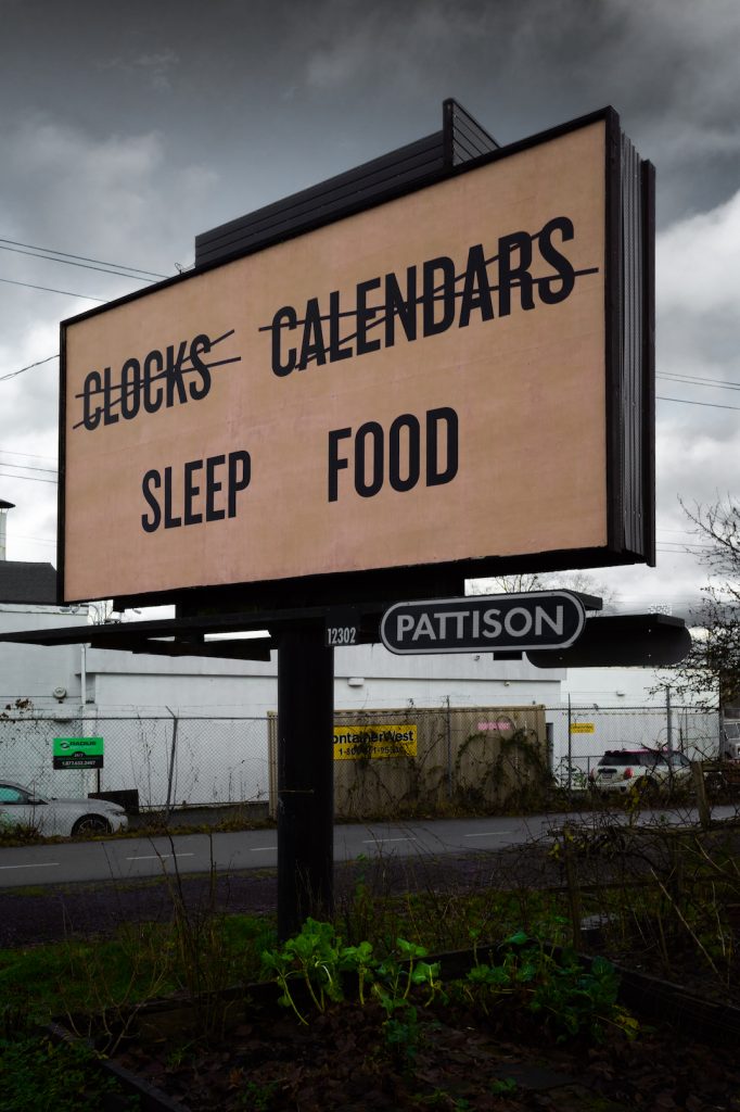 Billboards along Arbutus Greenway take on public art by Douglas Coupland (PHOTOS) | Urbanized – Daily Hive