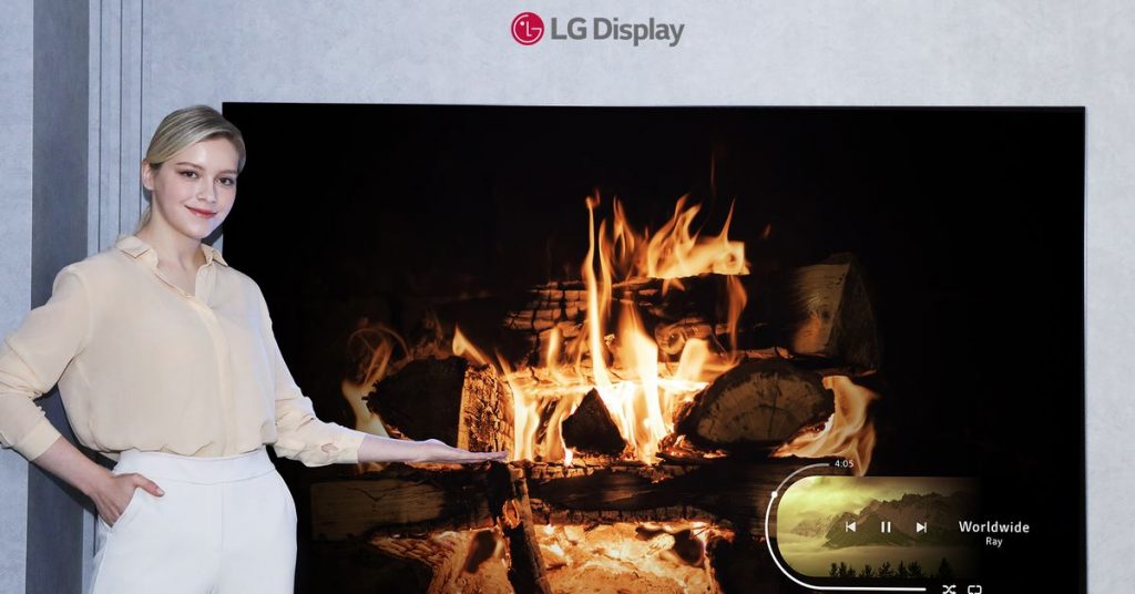 LG Display announces its smallest OLED TV panel yet – The Verge
