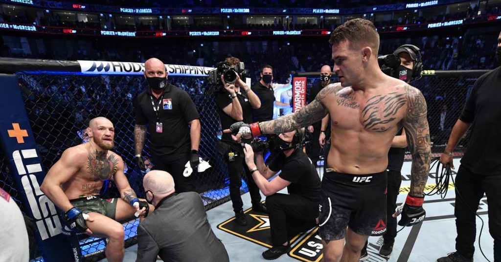 Conor McGregor’s leg ‘completely dead’, ‘like an American football’ after Dustin Poirier’s kicks at UFC 257 – MMA Fighting