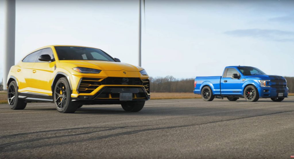 Is The Lamborghini Urus Immune To The 770 HP Shelby F-150 Super Snake’s Bite? – CarScoops