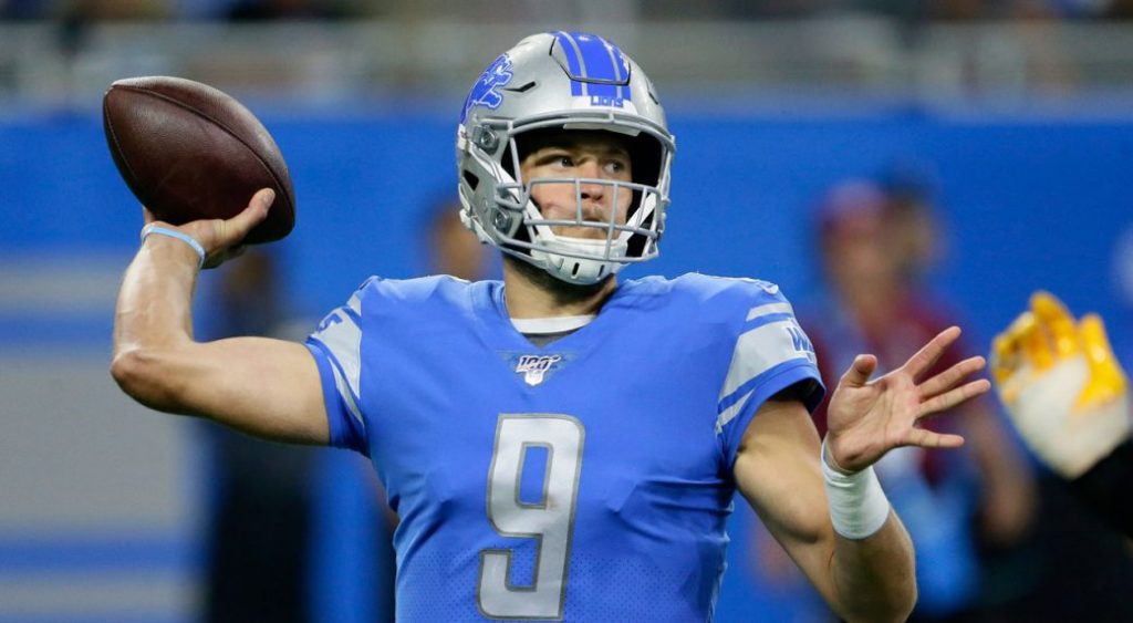 Lions trading Matthew Stafford to Rams for Jared Goff, picks