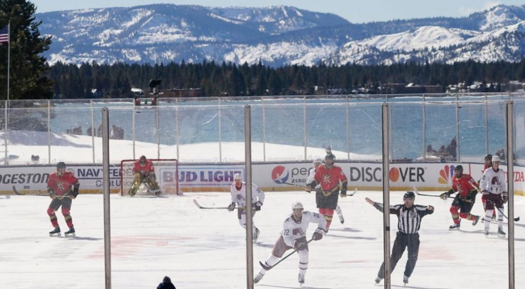 NHL postpones Golden Knights-Avalanche game at Lake Tahoe due to ice issues – Sportsnet.ca