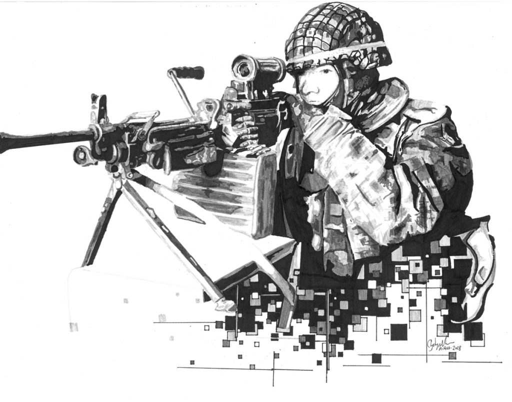 Imagery Technician embraces many art formsLookout Newspaper – Victoria Lookout