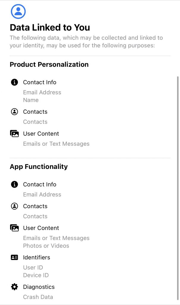 Google has finally added iOS’s privacy labels to Gmail – The Verge