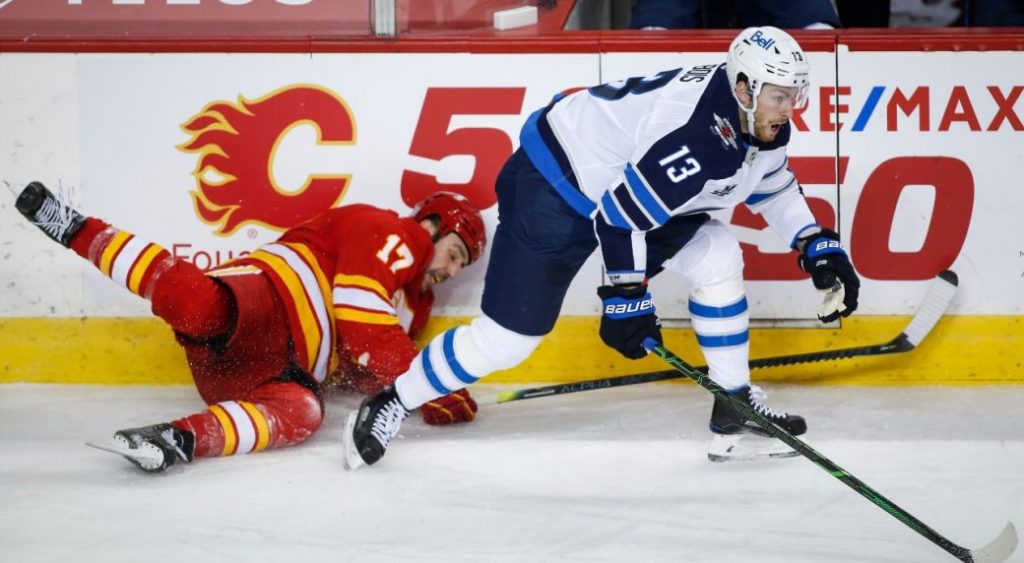 Dubois does his part against Flames in long-awaited Jets debut – Sportsnet.ca