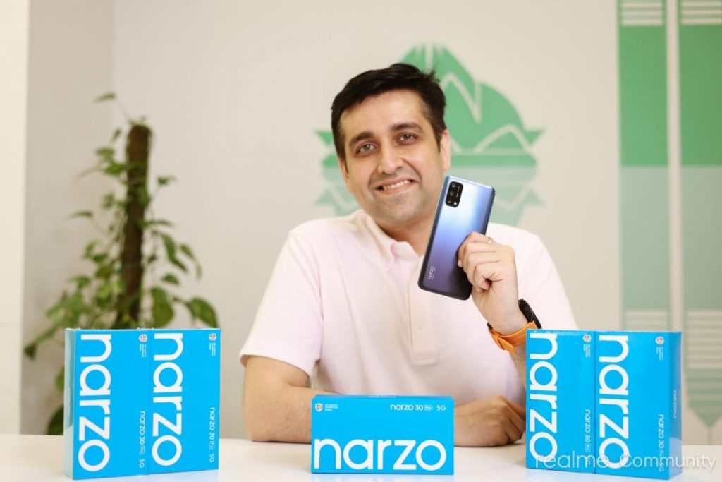realme Narzo 30 Series Specs revealed by Madhav Sheth – gizmochina