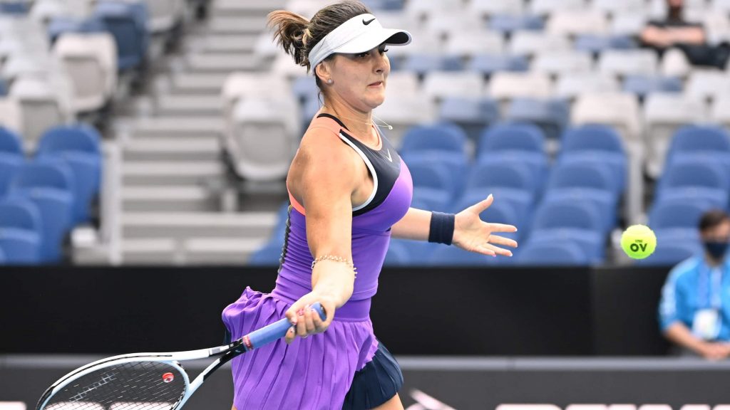 Bianca Andreescu guts out tough victory to reach round of 16 at Phillip Island Trophy – CBC.ca