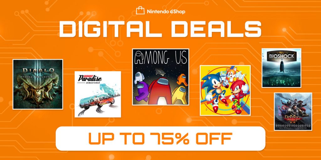 Nintendo Switch eShop Digital Deals sale gets underway – Eurogamer.net