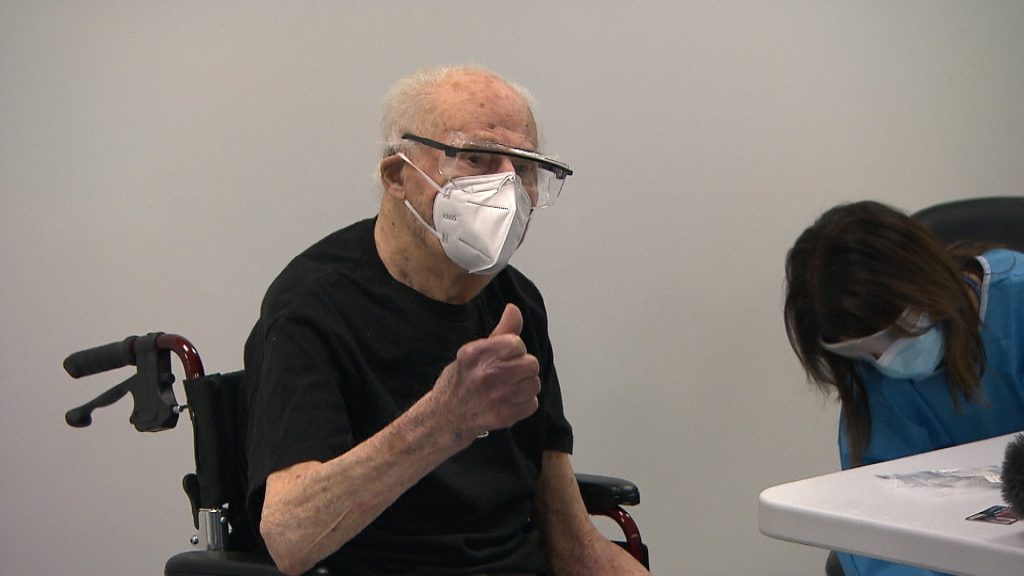 After getting his COVID-19 vaccine, this 103-year-old jazz musician was ready to do some drinking – CBC.ca