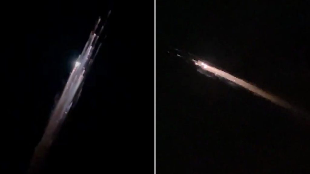 SpaceX Falcon 9 rocket failure creates spectacular light show for Metro Vancouver – News 1130