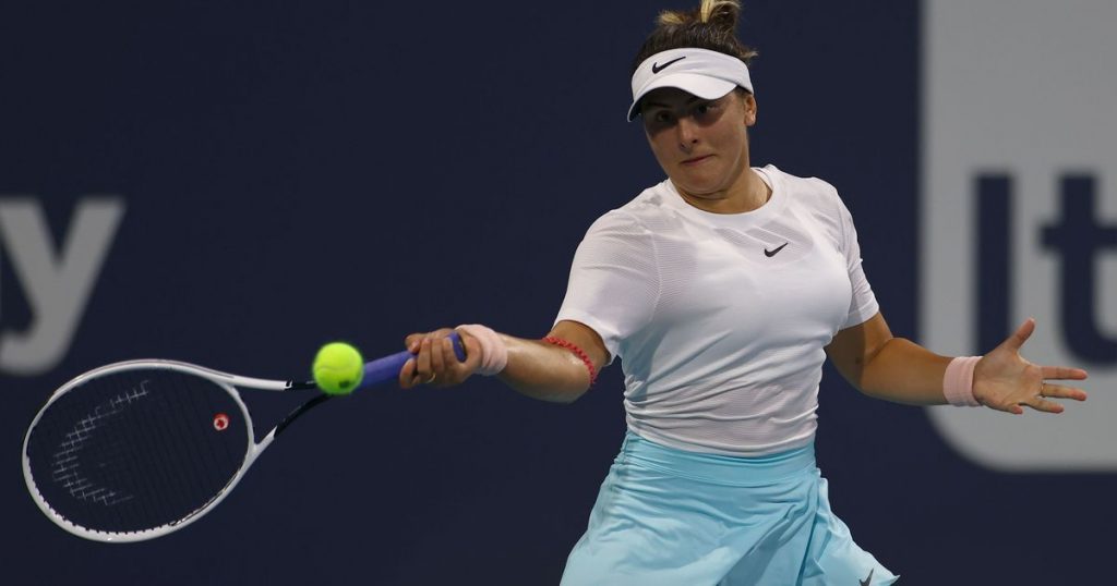 Andreescu edges Anisimova, Jabeur flips script on Kenin under Miami lights – WTA Tennis