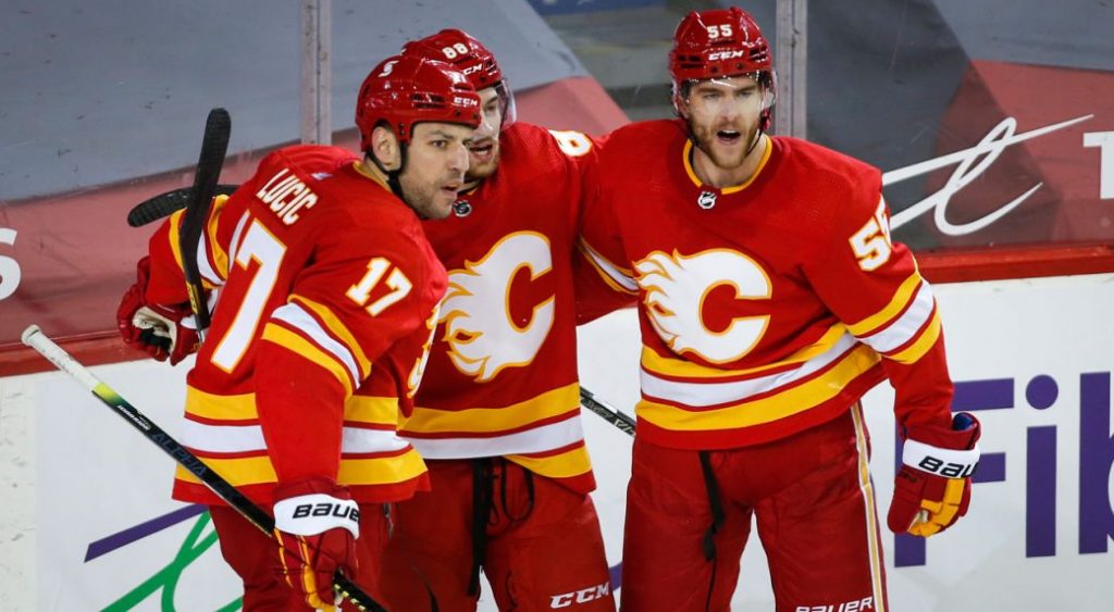 Flames down Canucks in regular-season finale