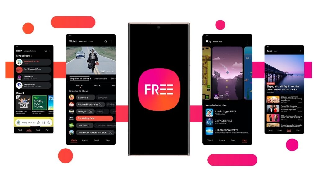 Samsung Free App on Flagship Galaxy Smartphones Gets Podcast Player in New Listen Tab – Gadgets 360