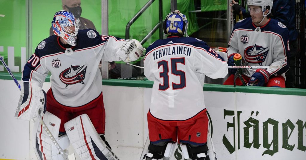 Toronto Maple Leafs Acquire G Veini Vehvilainen from Columbus Blue Jackets for D Mikko Lehtonen – Pension Plan Puppets