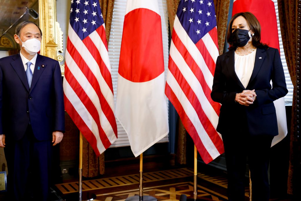 Japan’s Suga visits for Biden’s first White House summit; China tops agenda