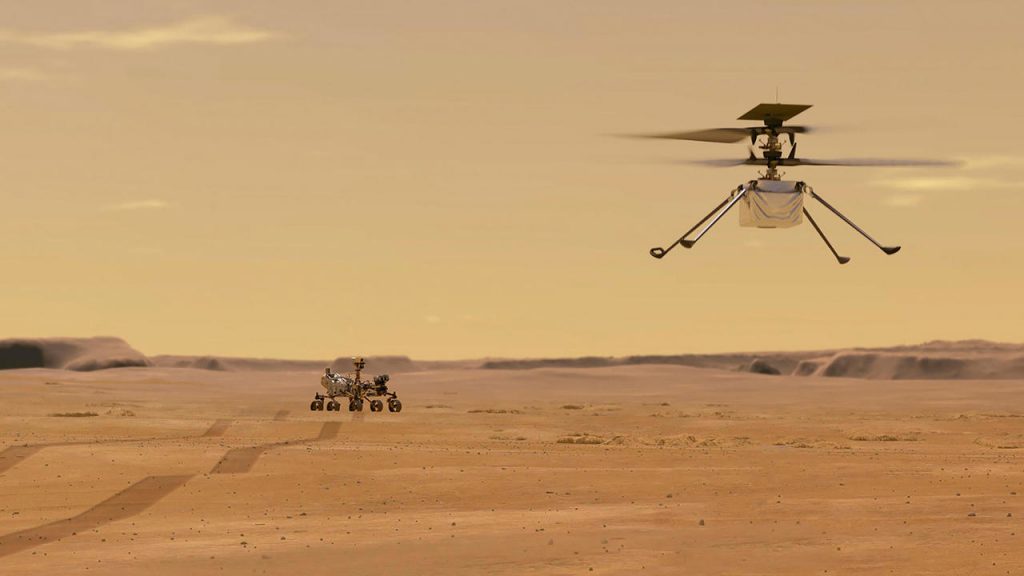 NASA's Ingenuity helicopter survives first night alone on Mars – RFI