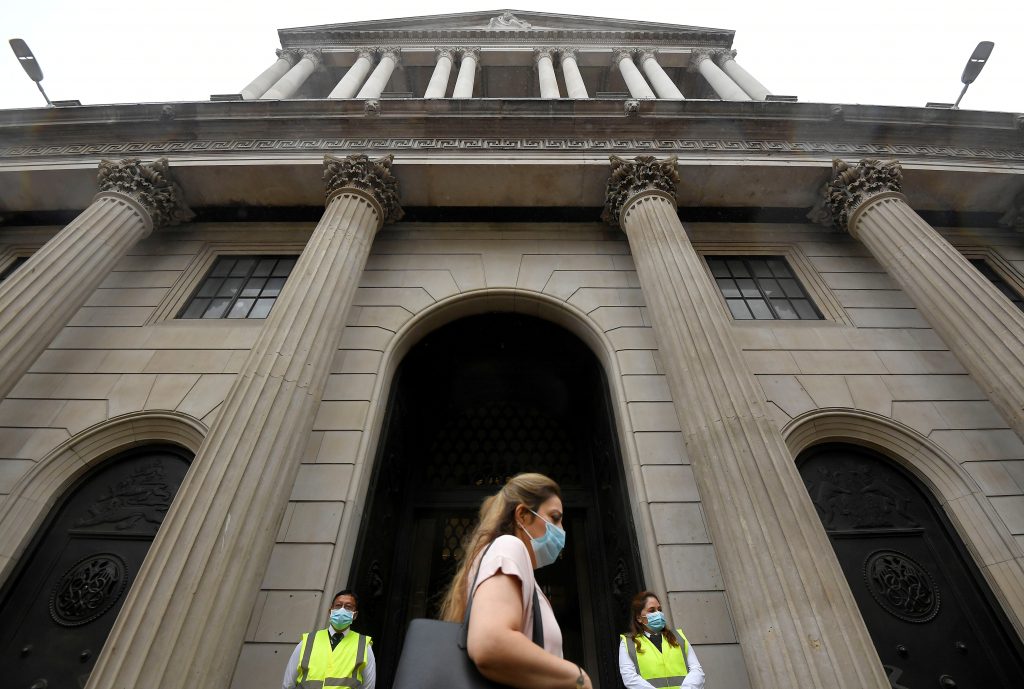 Bank of England sees faster economic rebound