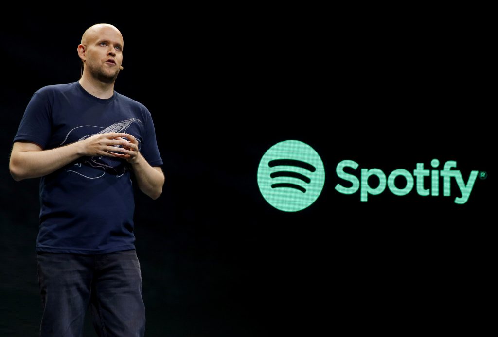 Spotify founder Ek says his bid for Arsenal was rejected