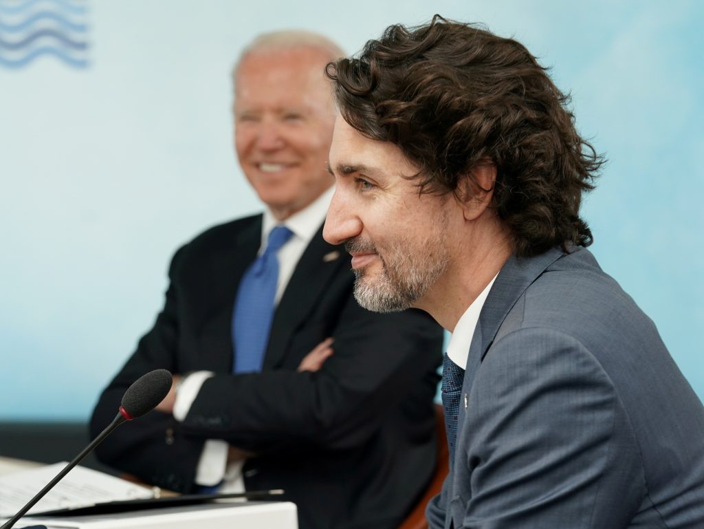 Trudeau says he discussed border with Biden, but no deal