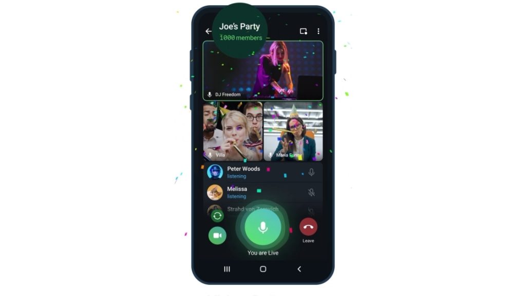 Telegram Update Lets Up to 1,000 People Join a Video Call – PCMag