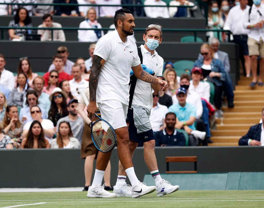 Kyrgios forced out of Wimbledon by injury
