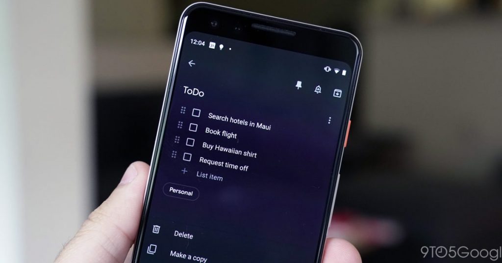 Google Keep now lets you set delightful note backgrounds on Android, iOS [Updated] – 9to5Google