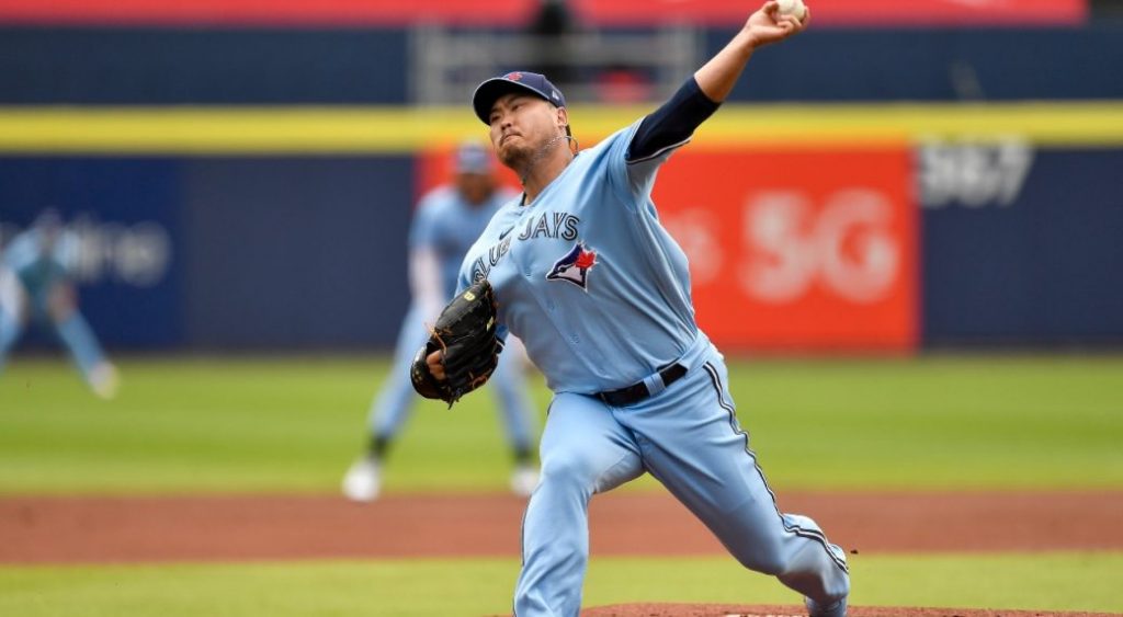Ryu pitches complete-game shutout, Jays top Rangers in doubleheader opener – Sportsnet.ca