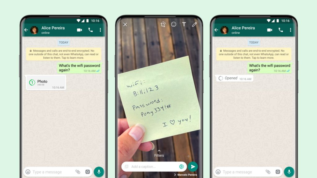 WhatsApp launches disappearing photos and video for all your sensitive (and sexy) messages – Mashable