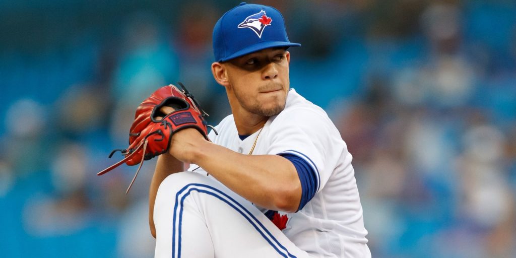 Blue Jays' pitching finally backing elite bats – MLB.com