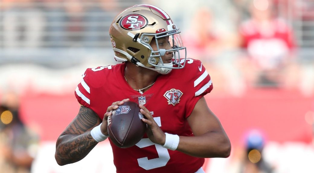 Trey Lance makes intriguing pre-season debut at QB for 49ers ...
