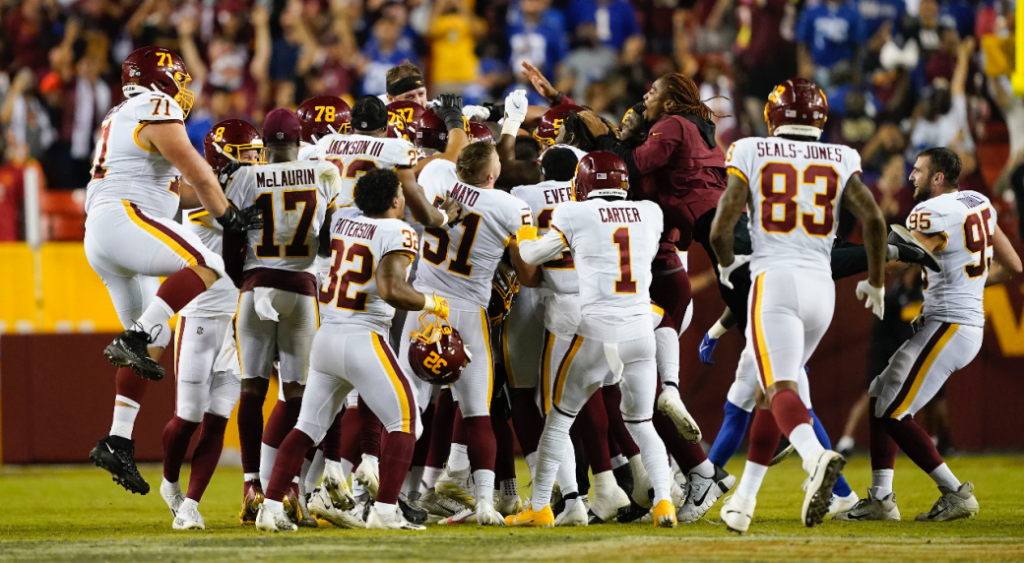 Hopkins converts second chance to give Washington wild win over Giants – Sportsnet.ca