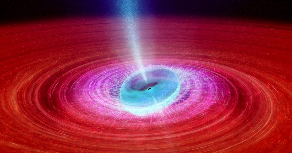Parasite Black Hole Eats Gigantic Star from Inside Out – Futurism