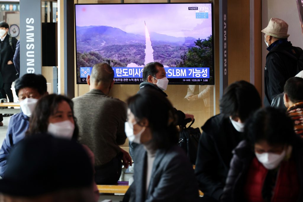 N.Korea says U.S. overreacting over submarine missile test
