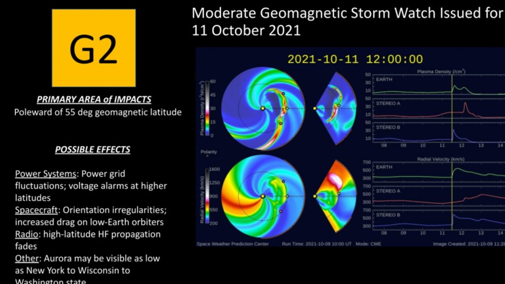 Solar Flare Causes Geomagnetic Storm, Aurora Expected In Northern Reaches – ExplorersWeb