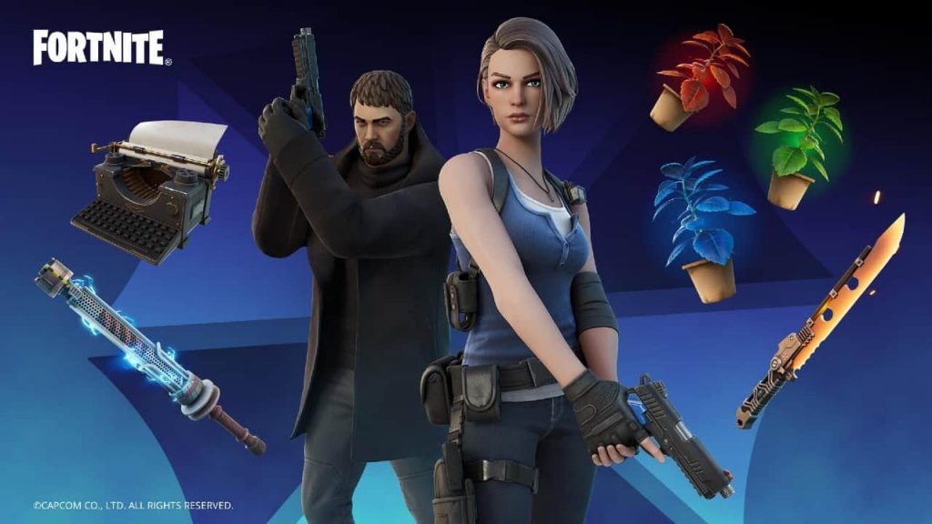 Fortnite accueille Chris Redfield et Jill Valentine de Resident Evil – ESTNN Esports