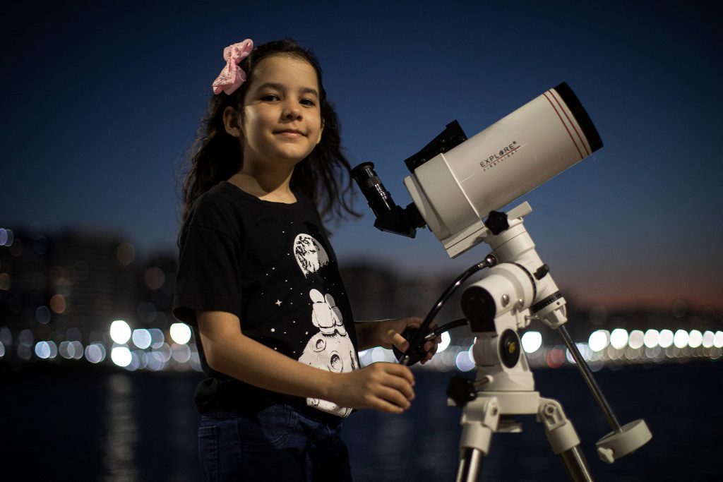 Head in the sky: Eight-year-old Brazilian girl dubbed world's youngest astronomer – Malay Mail