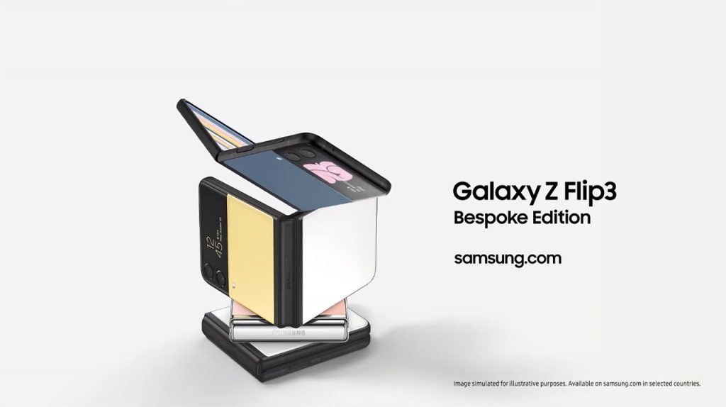 Samsungs Galaxy Z Flip 3 Bespoke Edition lets users customize their phone – MobileSyrup